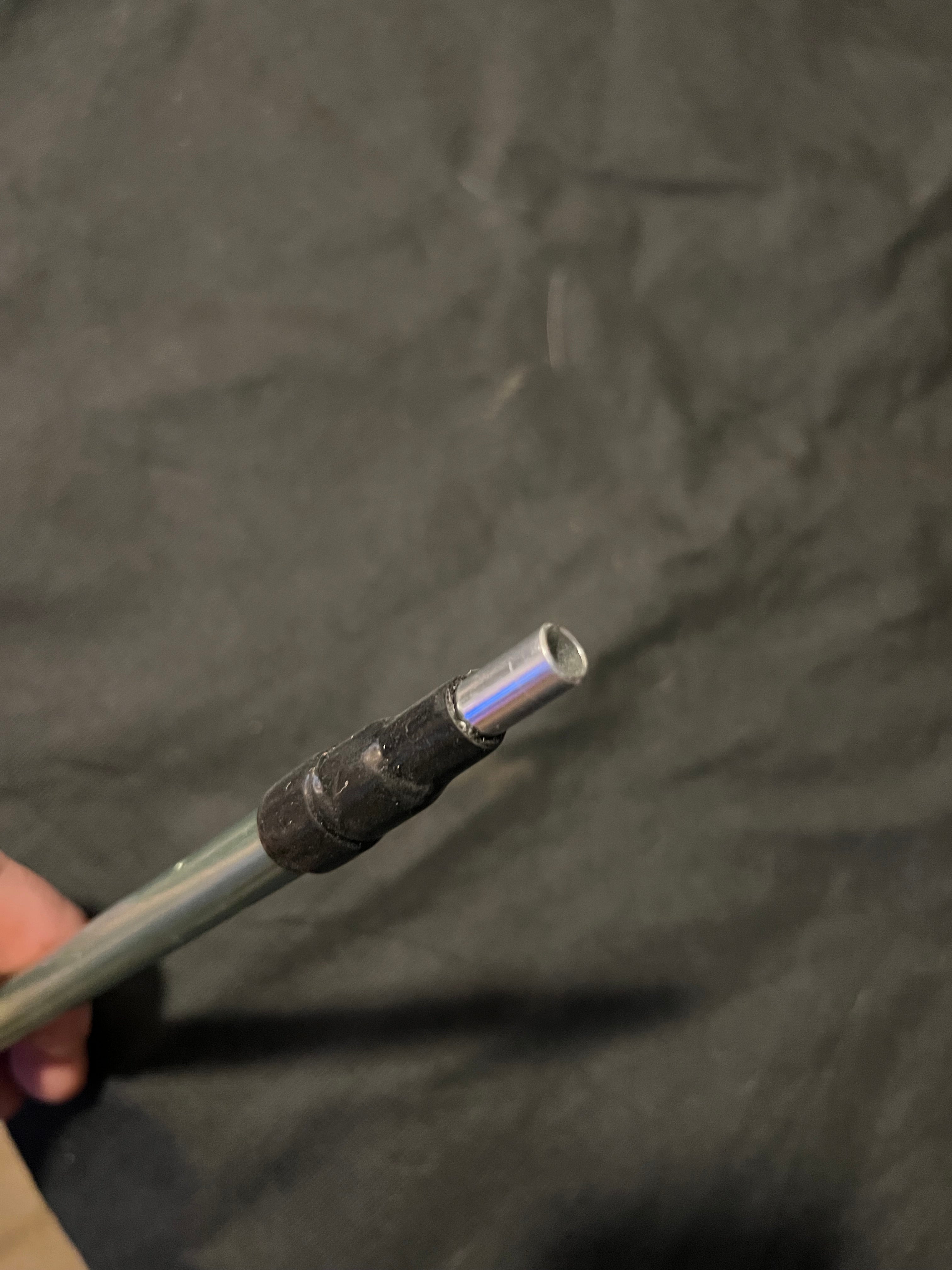 Curved Green Vapor Torches