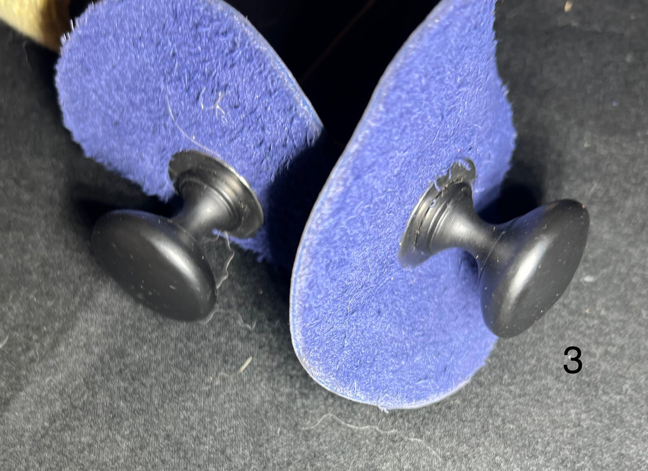 Lightweight Palm Torches w/blue leather