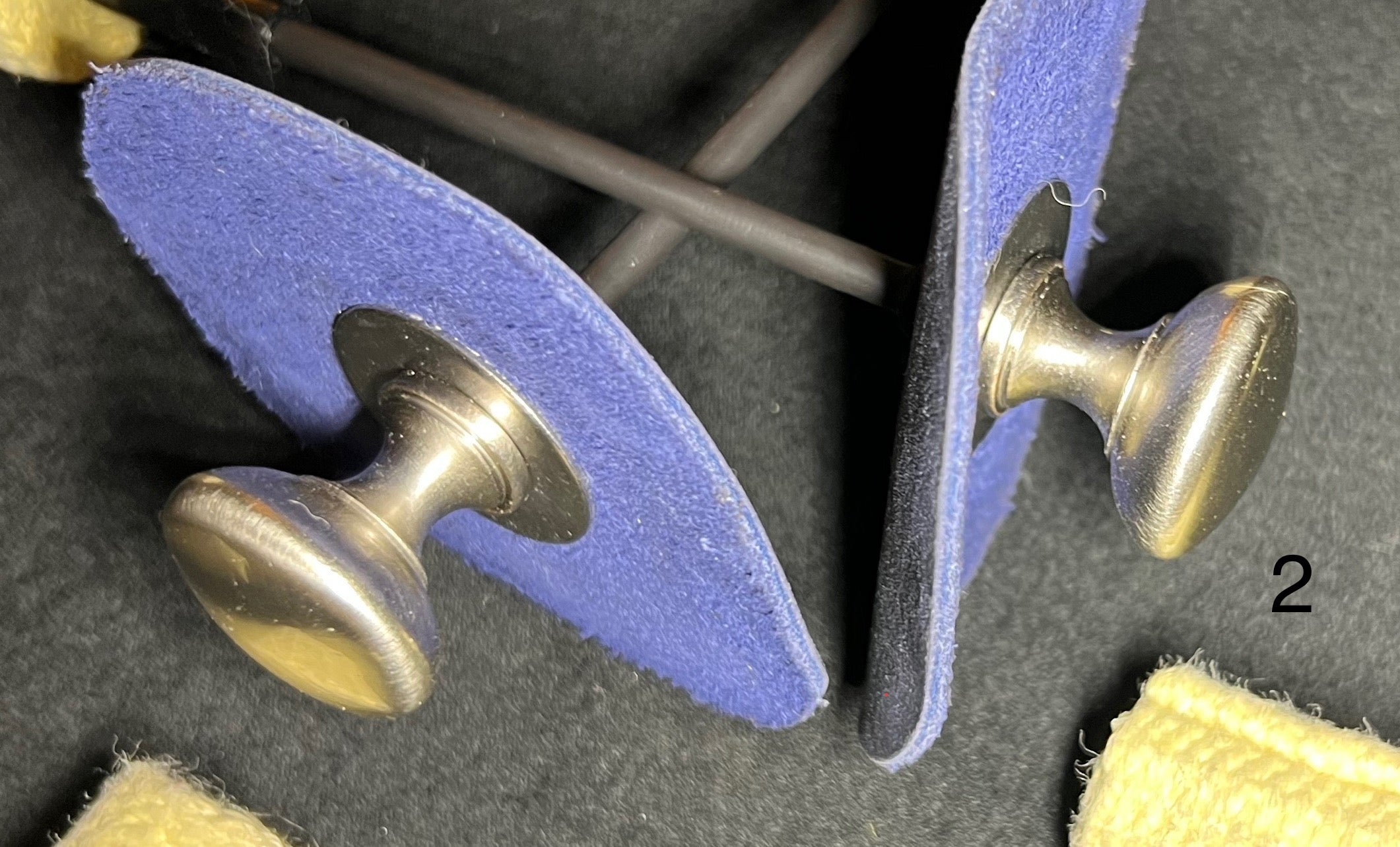 Lightweight Palm Torches w/blue leather