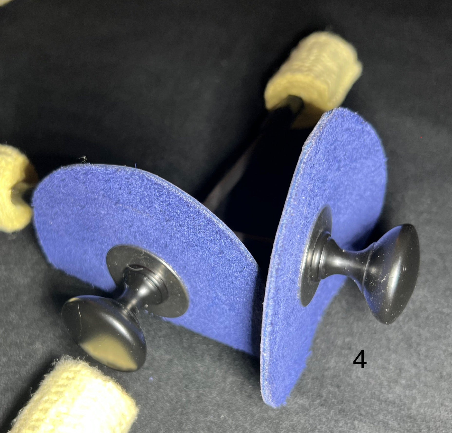 Lightweight Palm Torches w/blue leather