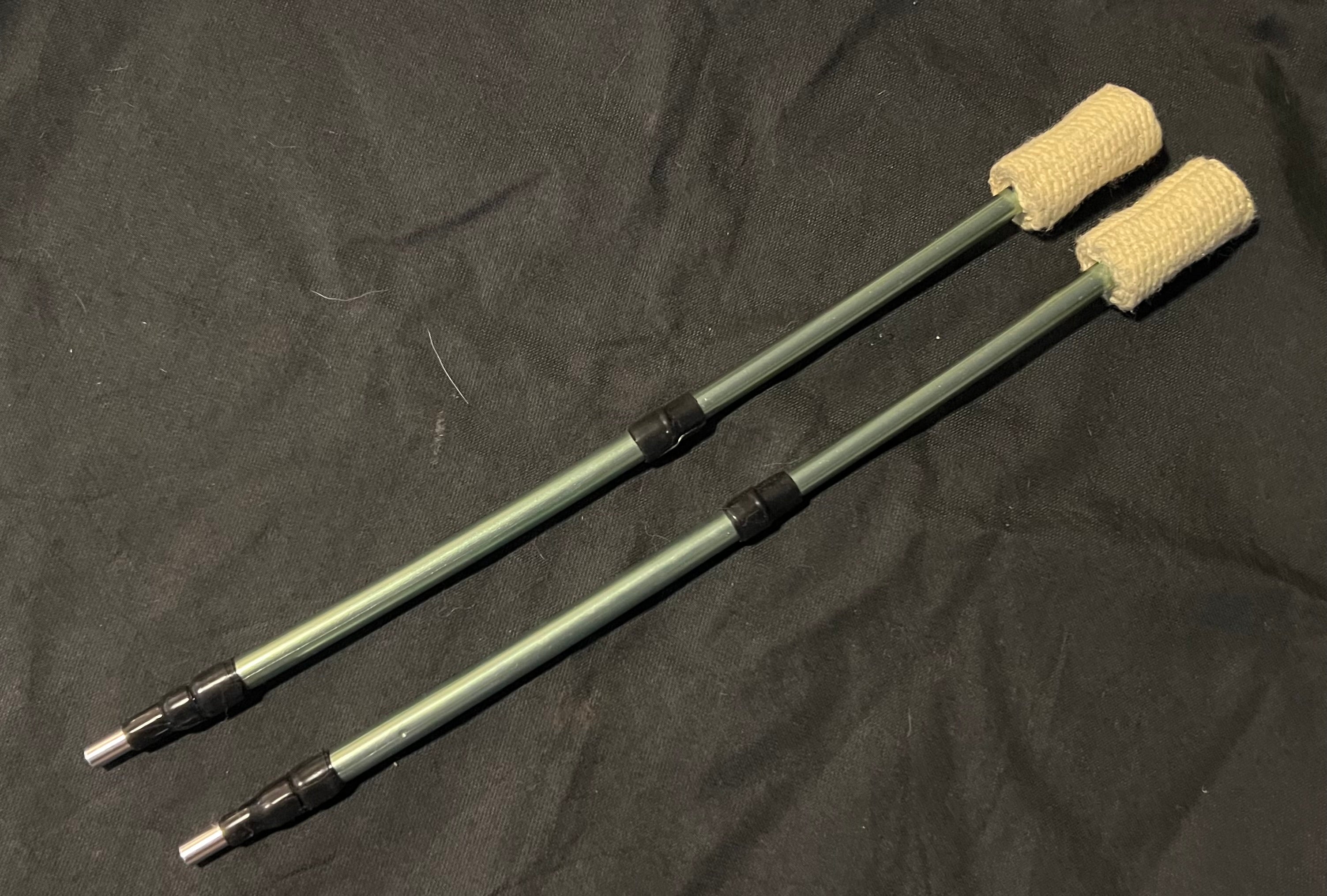 Curved Green Vapor Torches